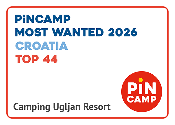 Pin camp 2026 Croatia Camping Ugljan badge