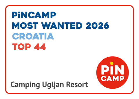 Gefragtester Campingplatz 2026 Croatia Camping Ugljan badge